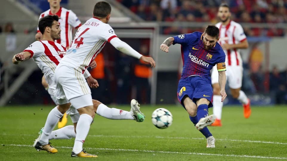 برشلونة ضد أولمبياكوس – تاريخ المواجهات