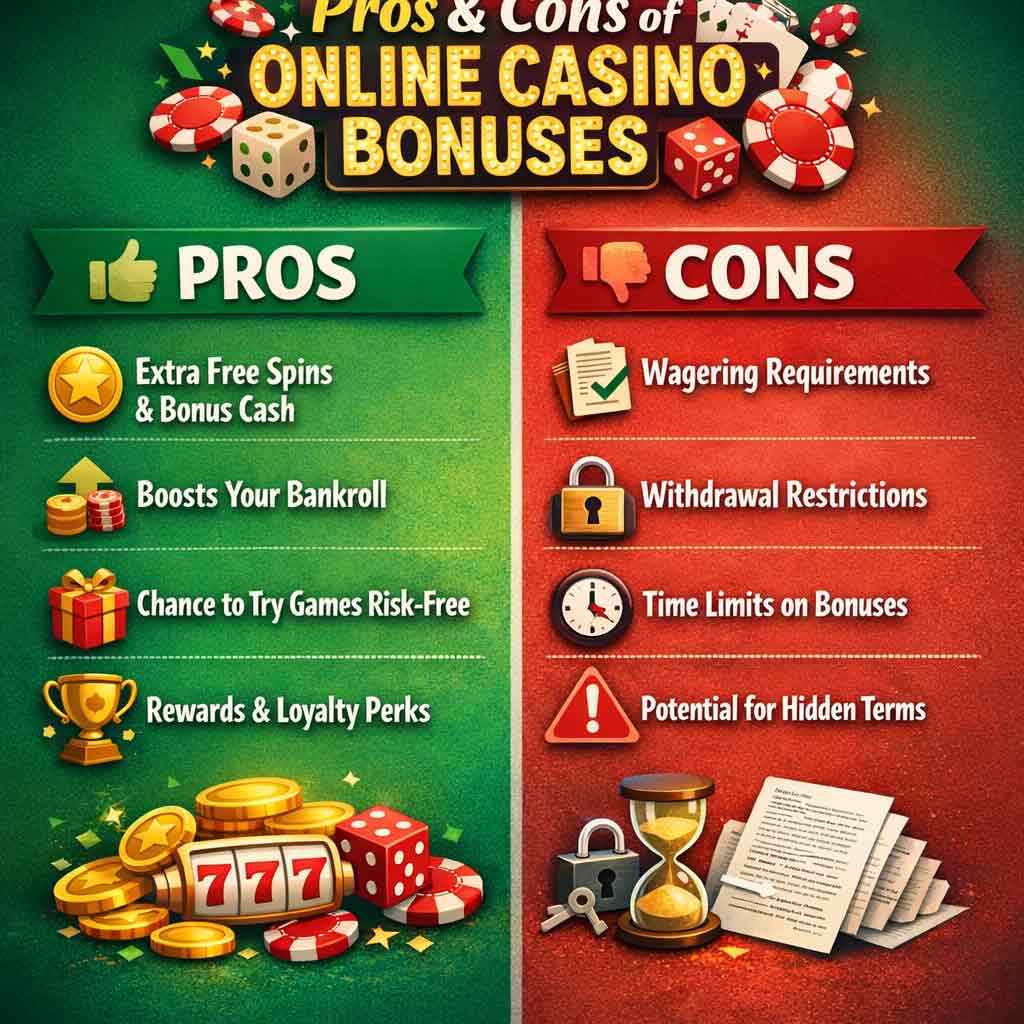 مزايا-وعيوب-بونص-الكازينو-اون-لاين-Pros-and-Cons-of-Online-Casino-Bonuses