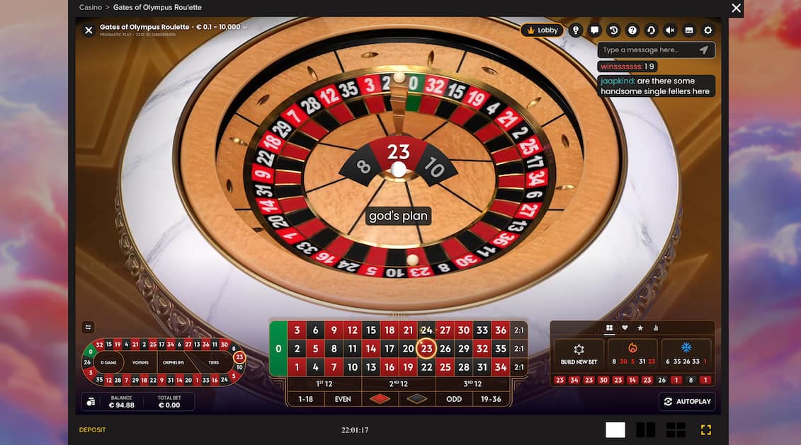 Gates Of olympus Roulette Stage 4