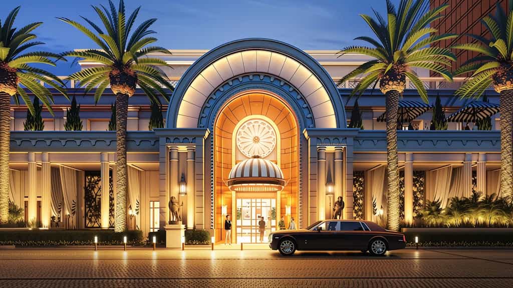 enclave exclusive entrance