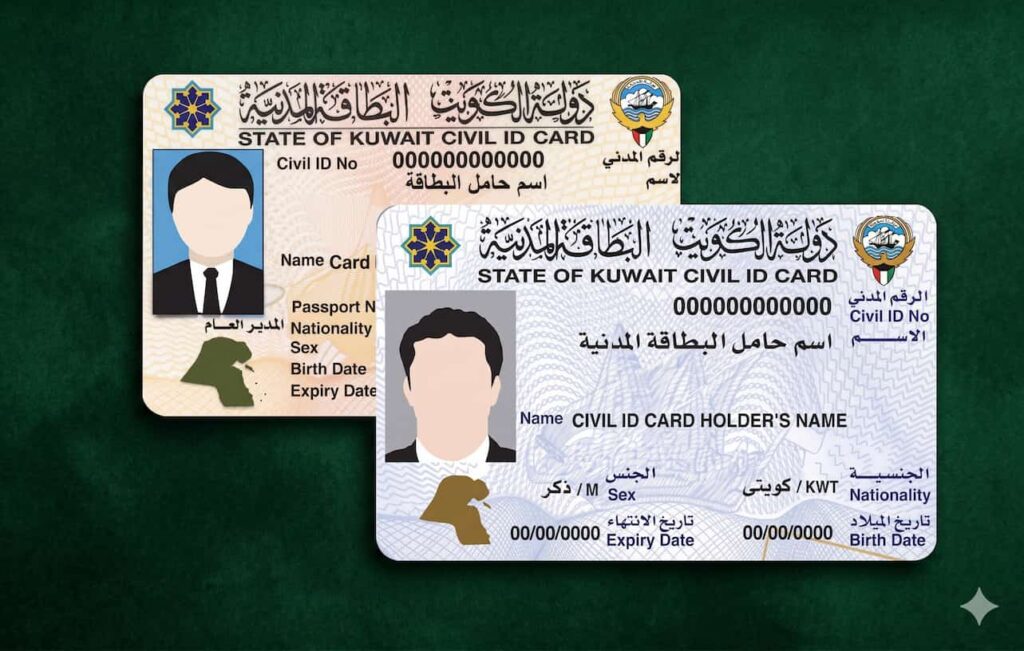 بطاقة هوية كويتية المستندات التي يحتاجها اللاعبون الكويتيون لعملية KYC