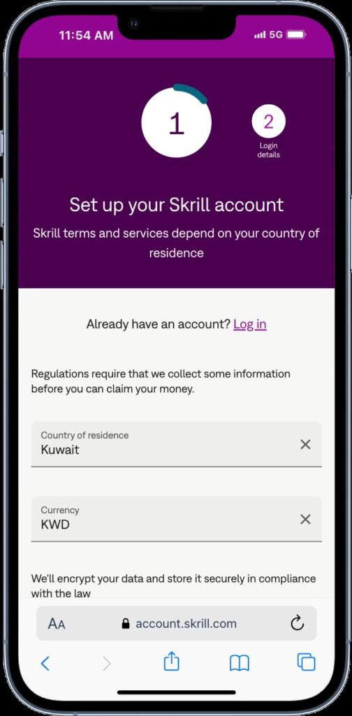 Skrill-registration-step-1