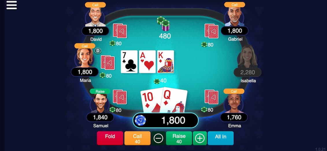 online-poker-Flop-Stage