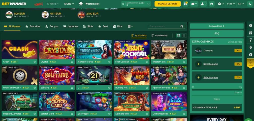 BetWinner-WIN-Games-Page