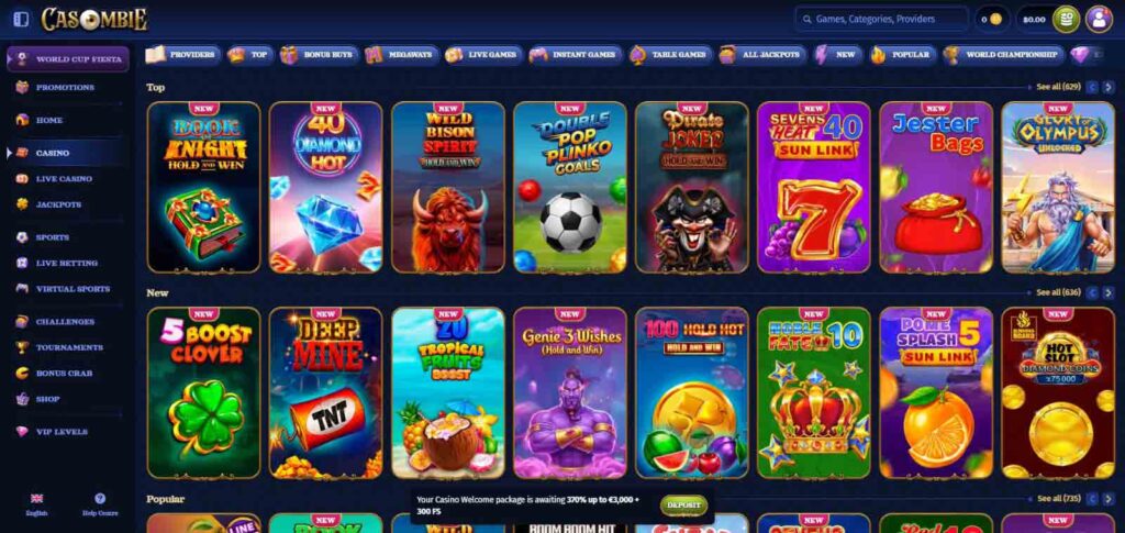 Casombie-casino-section
