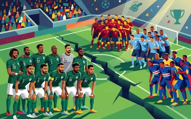 السعودية في كأس العالم 2026: المجموعة H مع إسبانيا وأوروغواي والرأس الأخضر