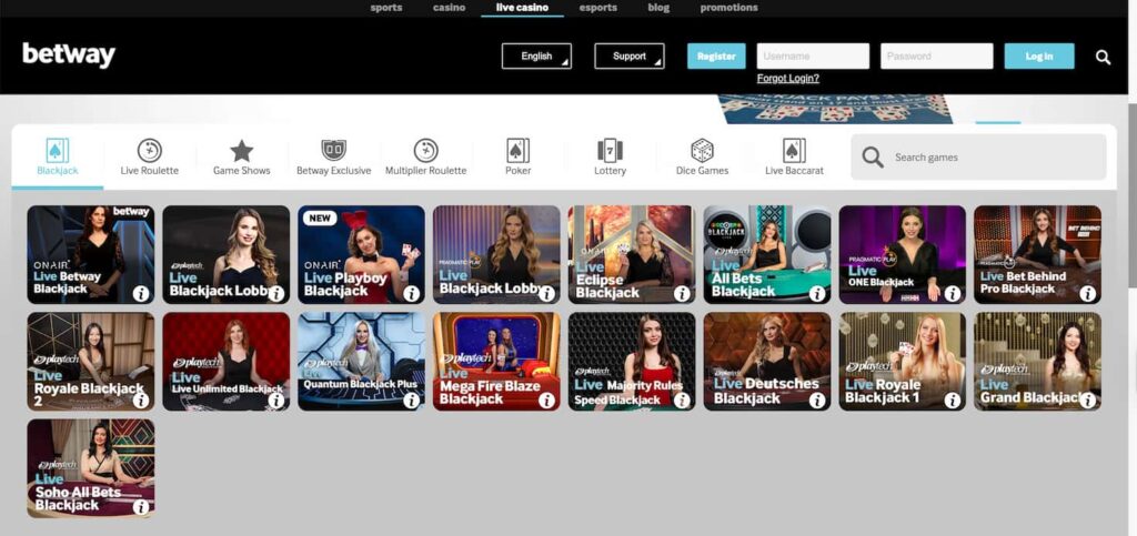 Screenshot-of-the-Betway-Live-Casino-section-with-live-dealer-games