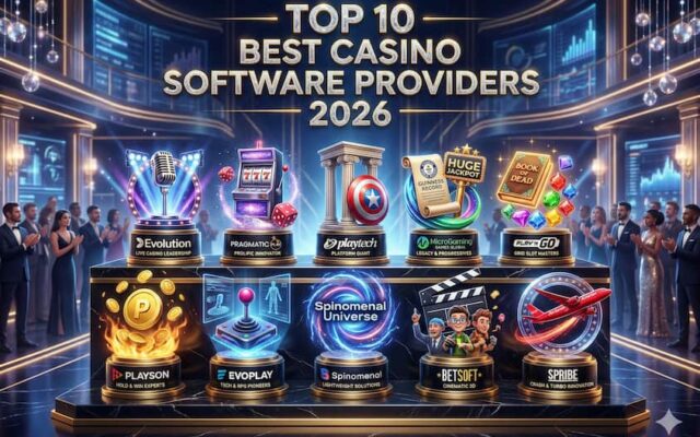 Top 10 Casino Software Providers