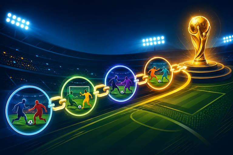 شرح الرهان المتراكم في كأس العالم 2026