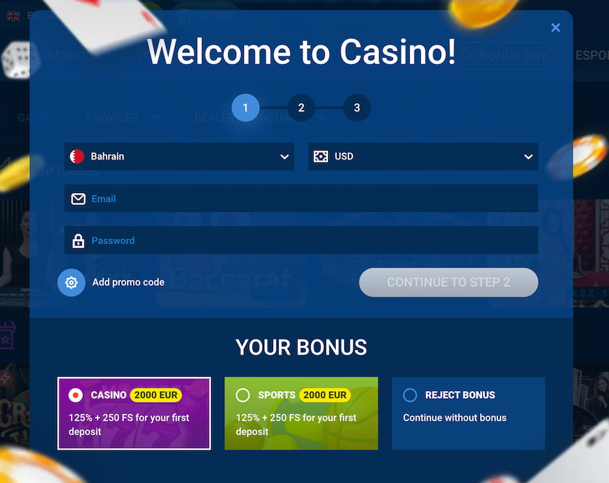 most-bet-registration-page