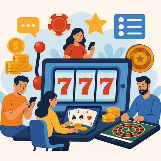 social-casino-concept
