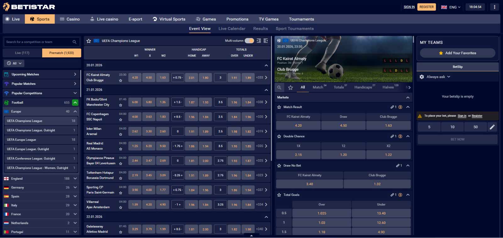 sports-section-casino-betistar
