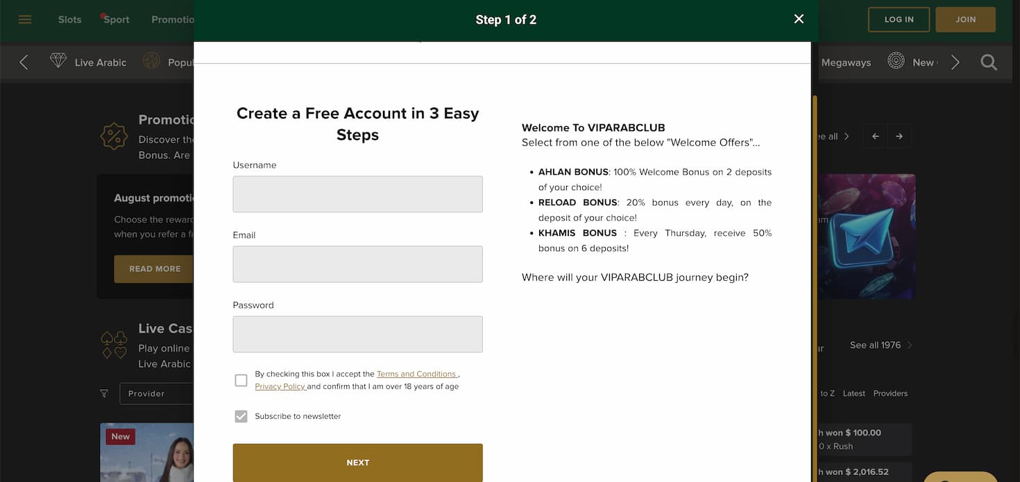 vip-arab-club-casino-registration