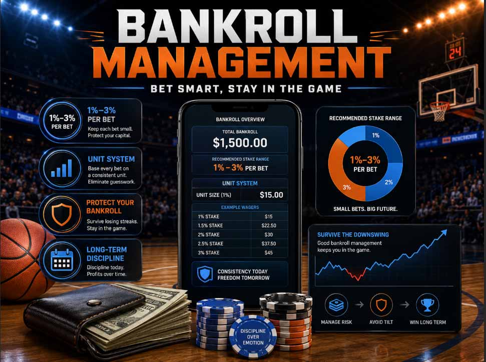 مراهنات-كرة-السلة-إدارة-رأس-المال-Basketball-betting-Bankroll-Management
